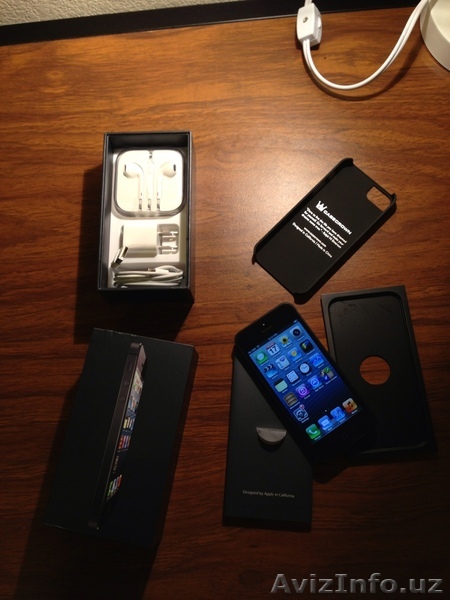 Apple Iphone  5 64GB BLACK / шиферный завод разблокирована - Изображение #1, Объявление #824967